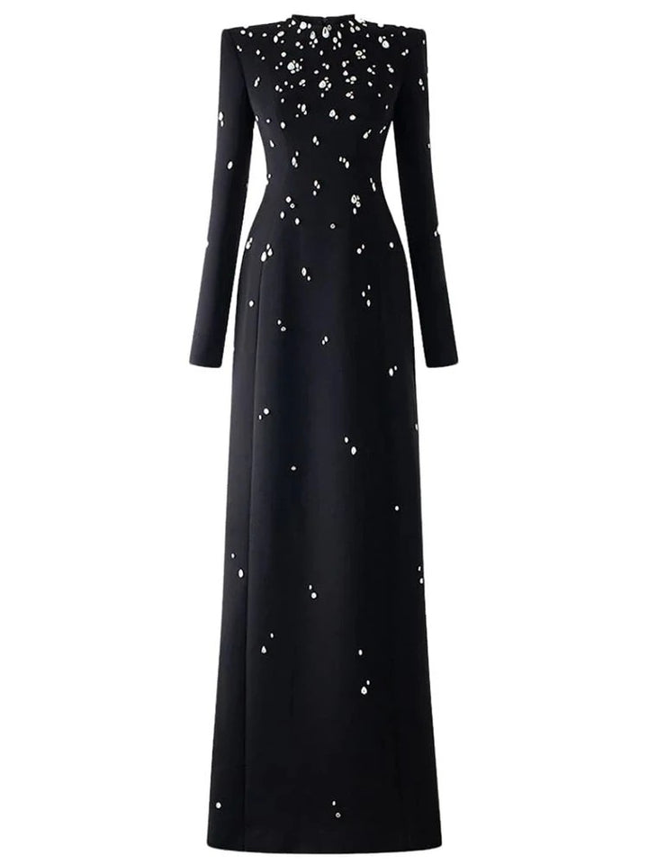 Stellare Beaded Maxi Dress