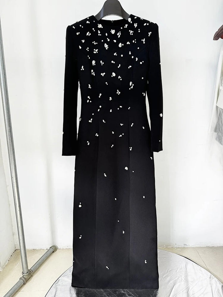 Stellare Beaded Maxi Dress