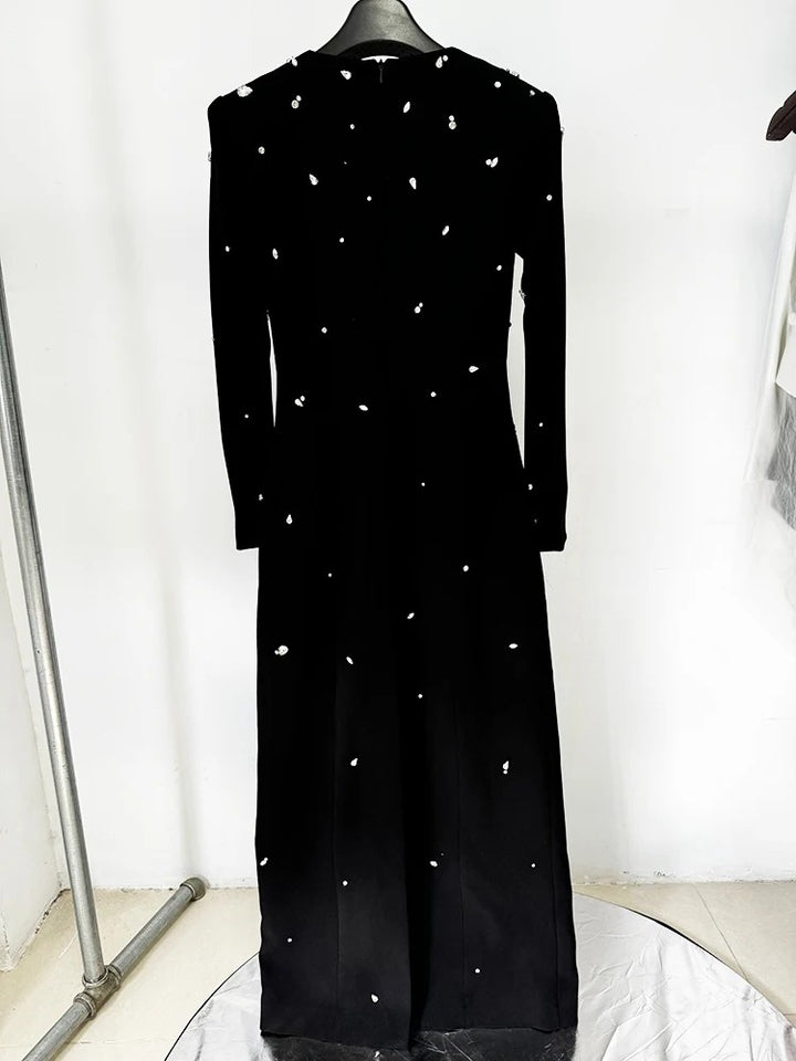 Stellare Beaded Maxi Dress