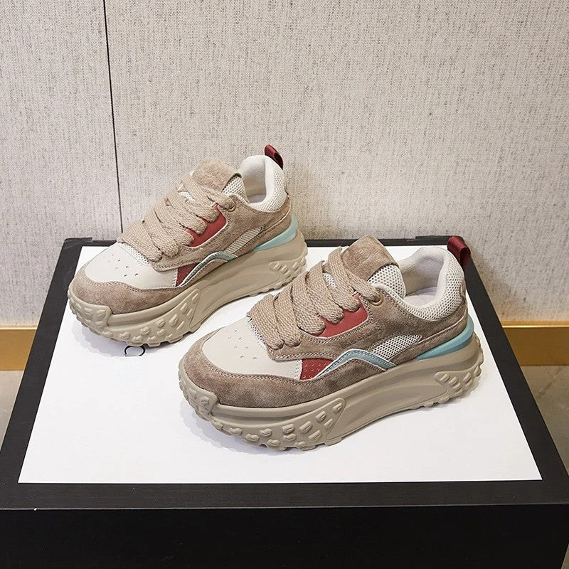 Cobblestone Chunky Platform Sneakers