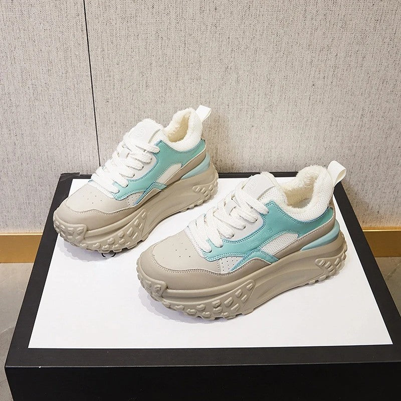 Cobblestone Chunky Platform Sneakers