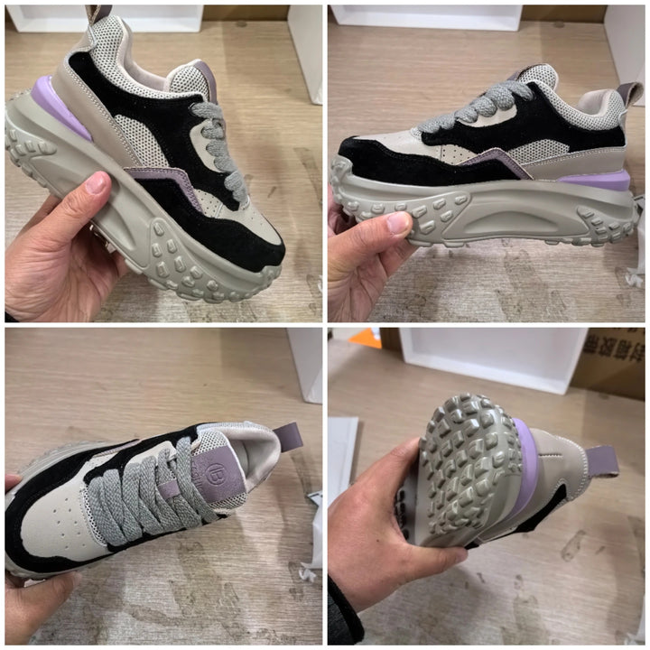 Cobblestone Chunky Platform Sneakers