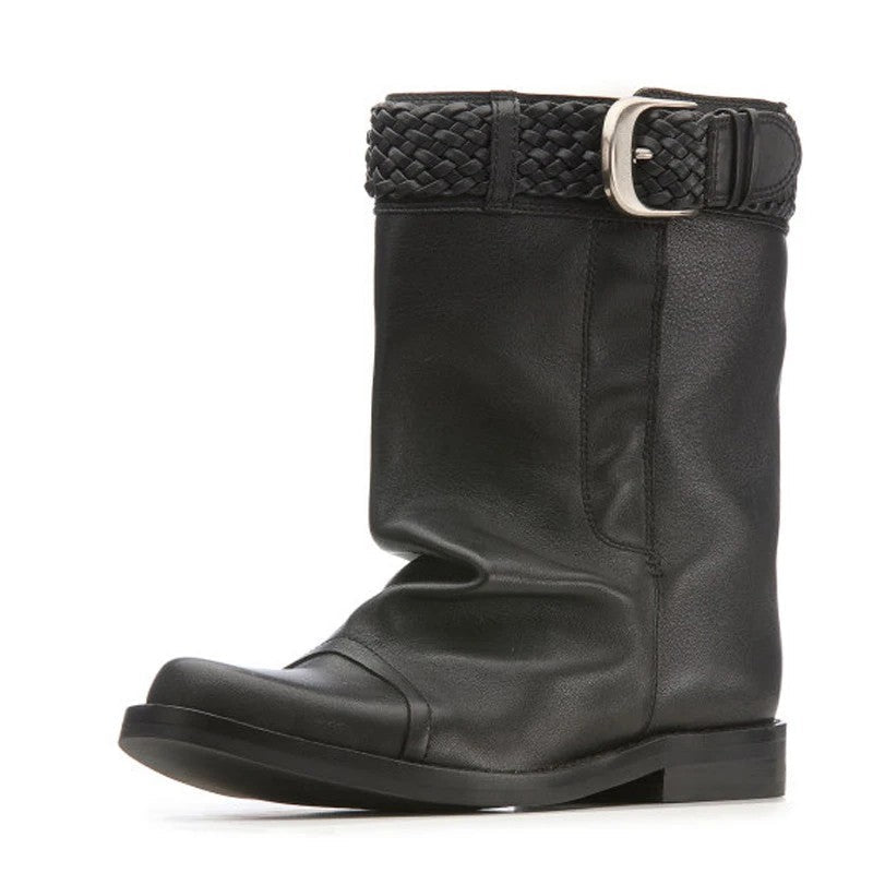 Saddler Woven Belt Boots
