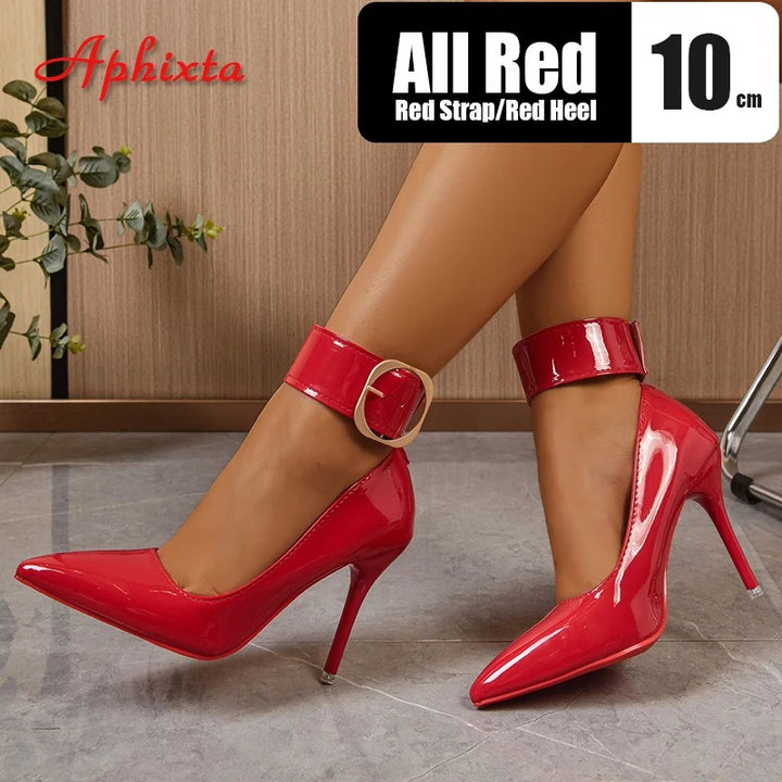 Spotlight Ankle-Strap Pumps