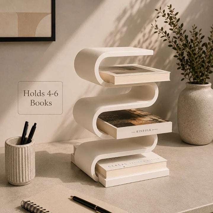 Ripple Sculptural Bookshelf