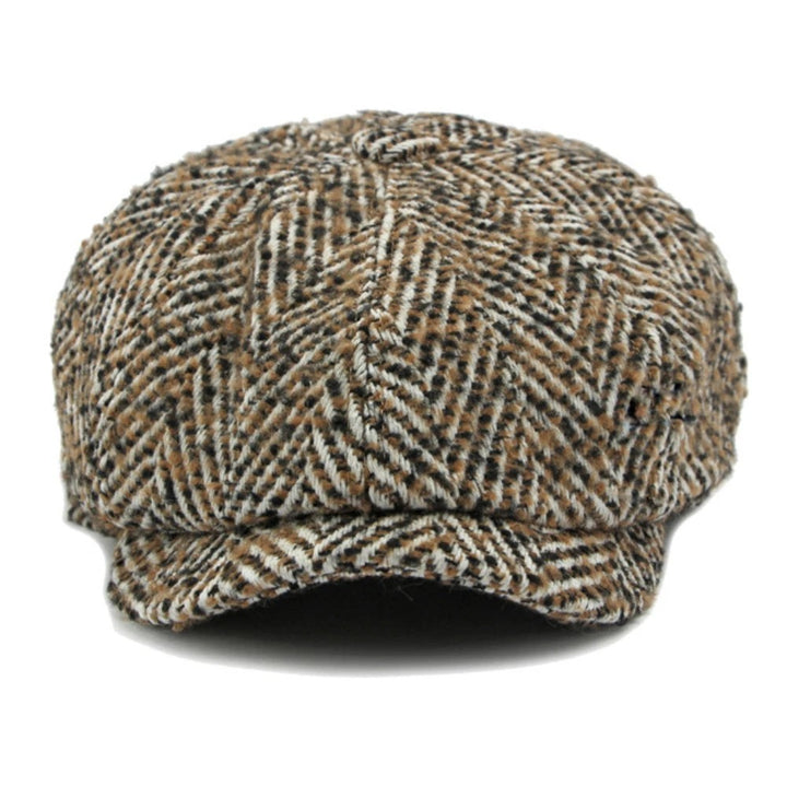 Newsboy Herringbone Baker Cap