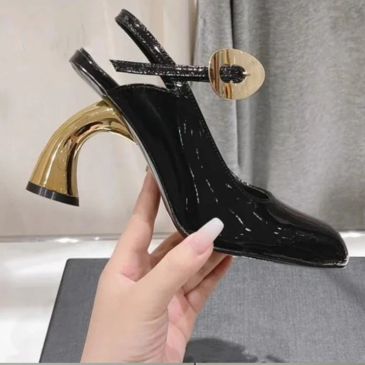 Arco Sculpted Heel Slingbacks
