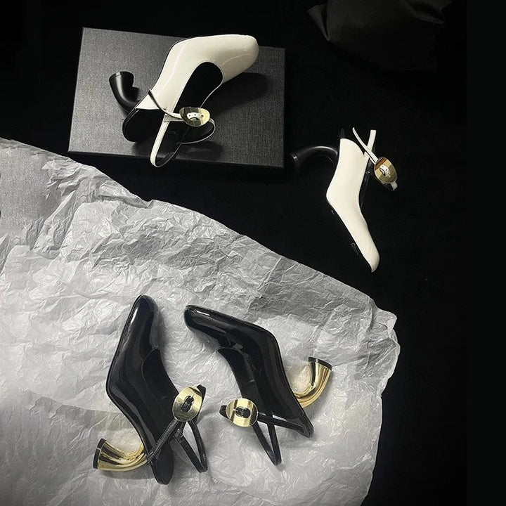 Arco Sculpted Heel Slingbacks