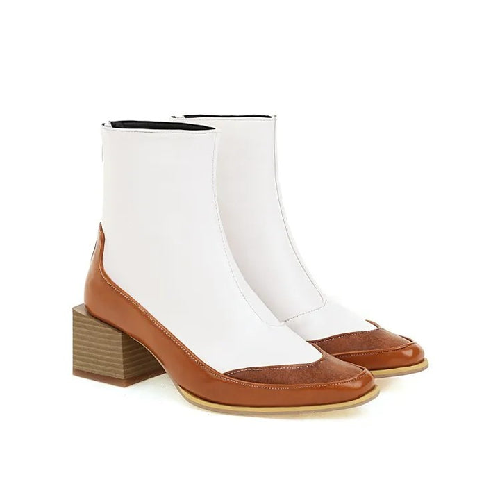 Marchetta Square-Toe Booties