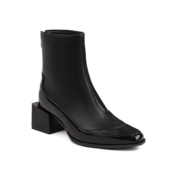 Marchetta Square-Toe Booties