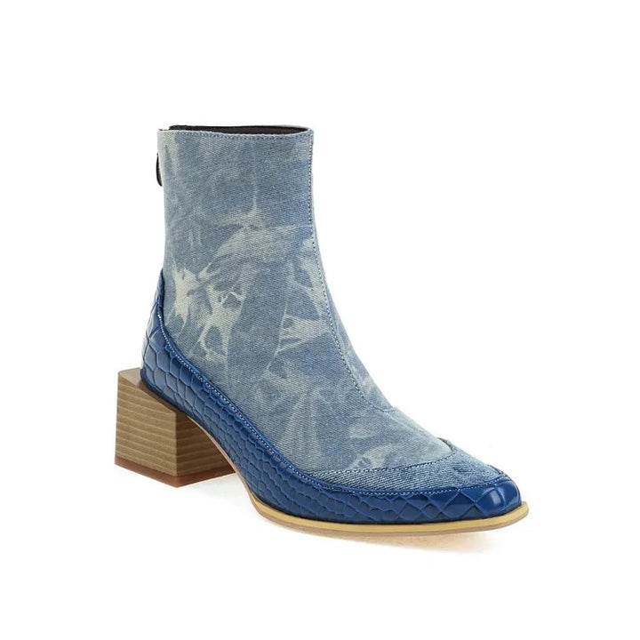 Marchetta Square-Toe Booties