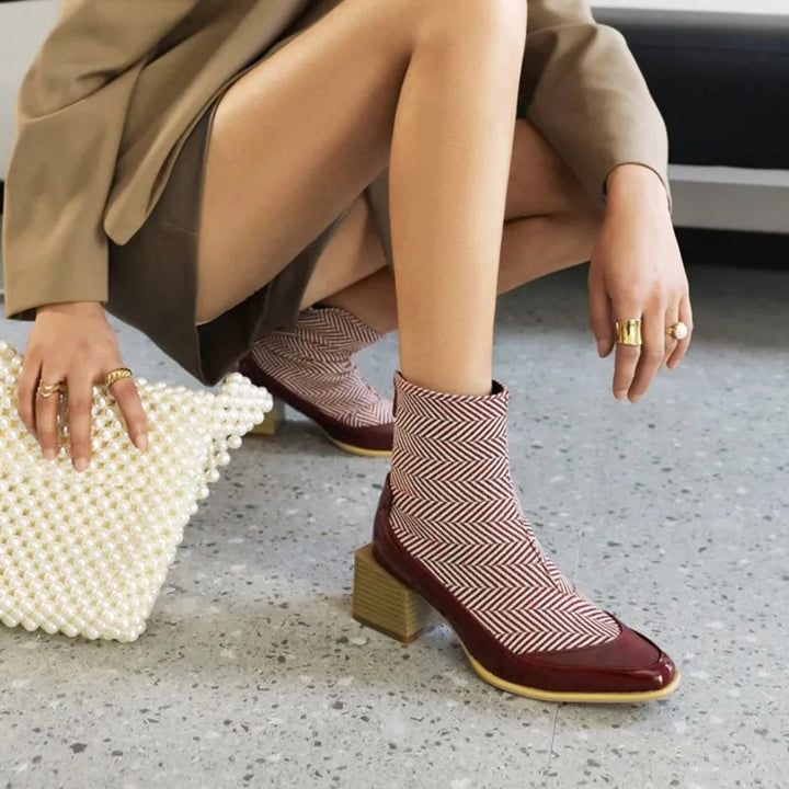 Marchetta Square-Toe Booties
