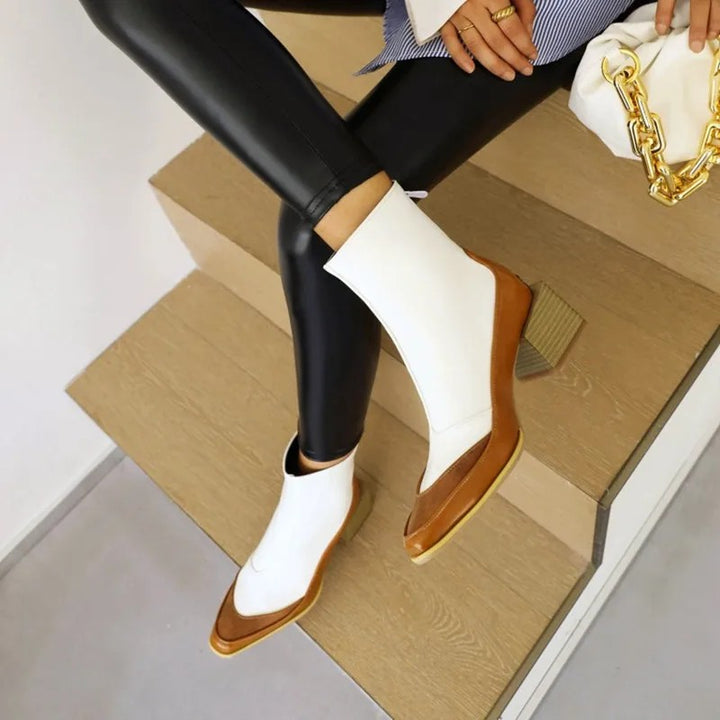Marchetta Square-Toe Booties