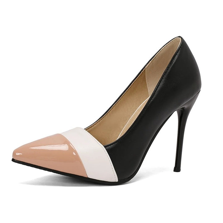 Tuxedo Cap-Toe Pumps
