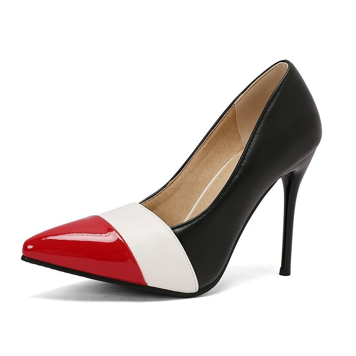 Tuxedo Cap-Toe Pumps