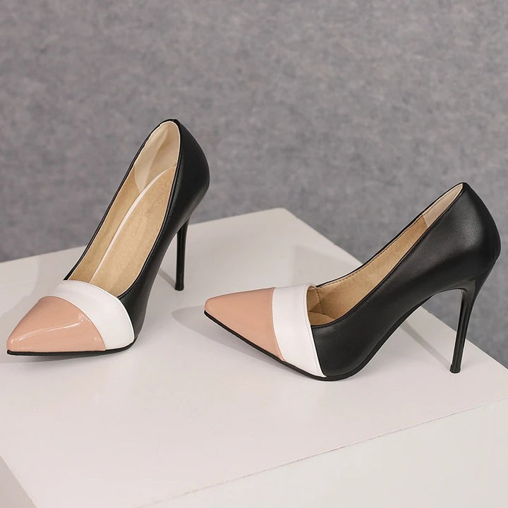 Tuxedo Cap-Toe Pumps