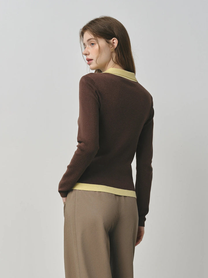 Regatta Layered Polo Sweater