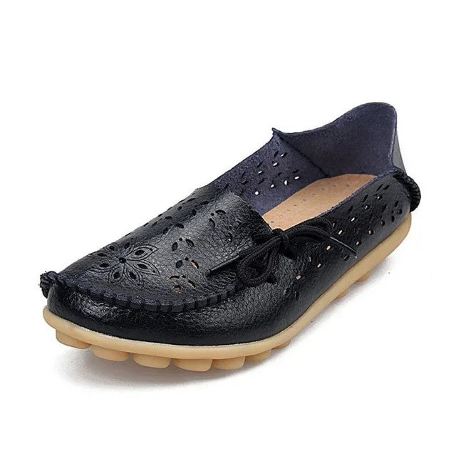 Nodella Cutout Loafers