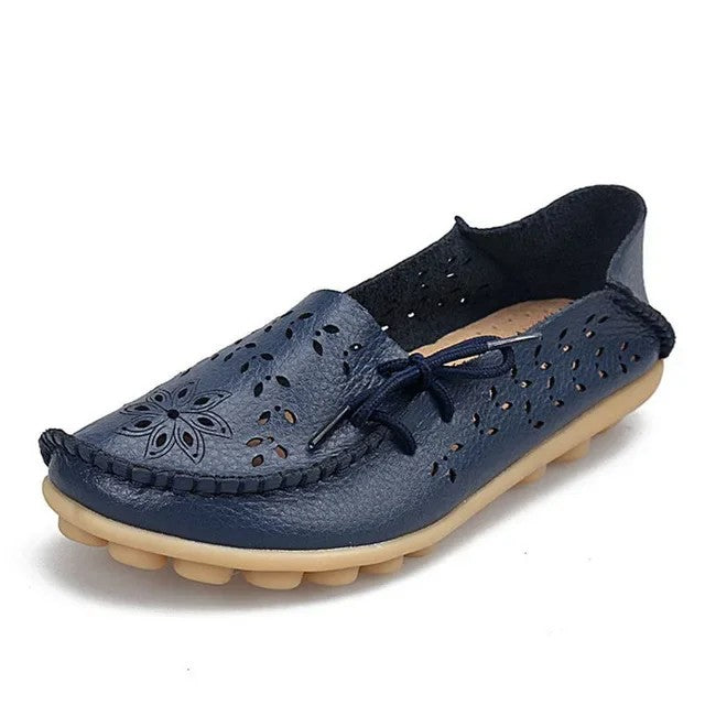 Nodella Cutout Loafers