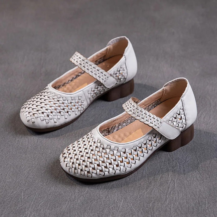 Intrecci Woven Mary Janes