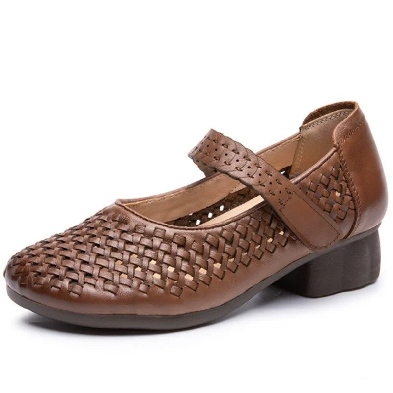 Intrecci Woven Mary Janes