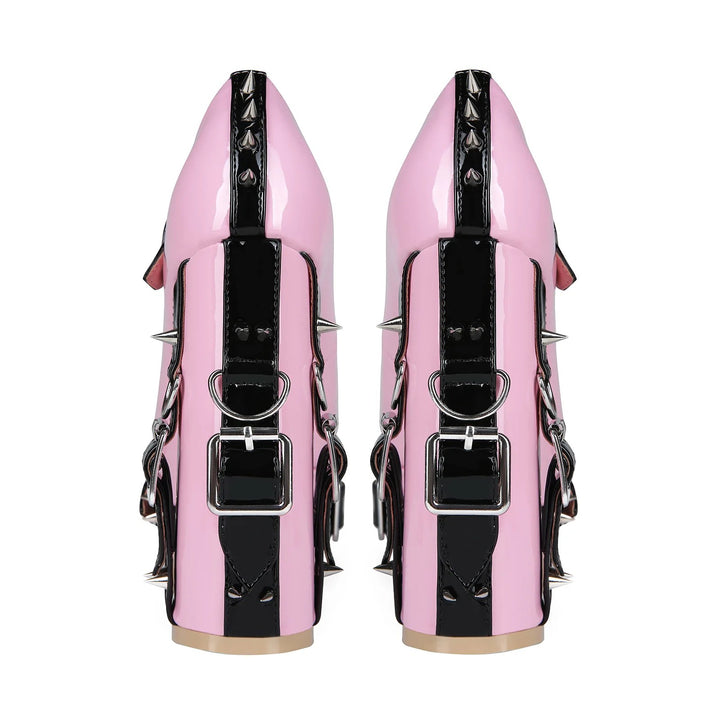 Vespera Spiked Mary Janes