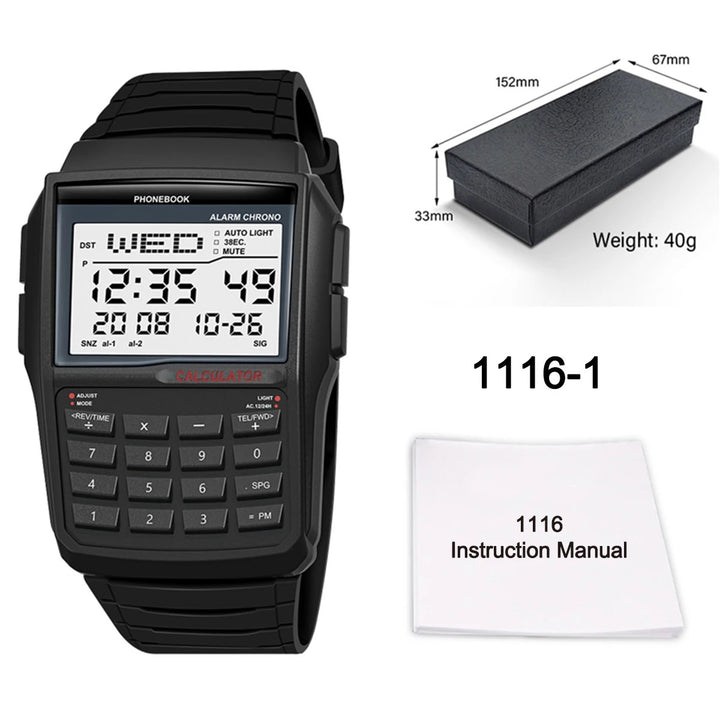 Keypad Calculator Watch