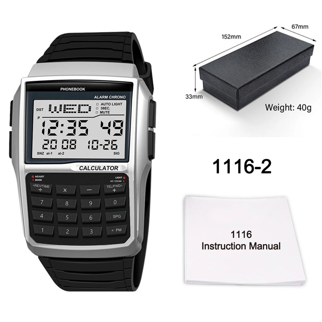 Keypad Calculator Watch