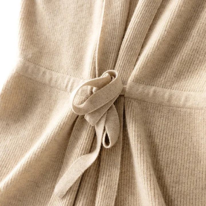 Adaline Sash Wool Vest