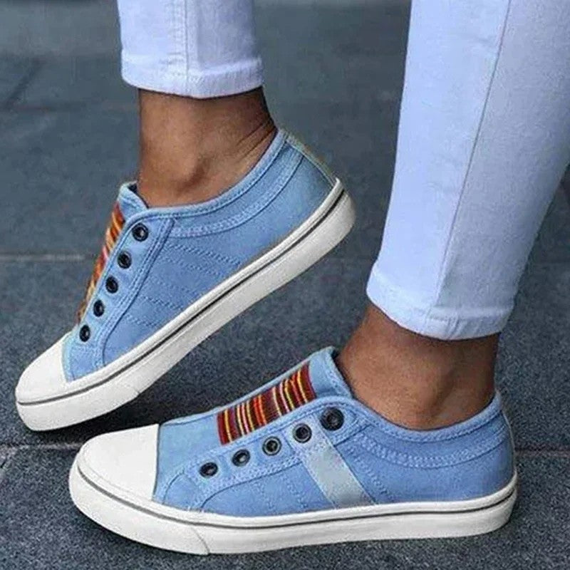 Cerise Canvas Sneakers