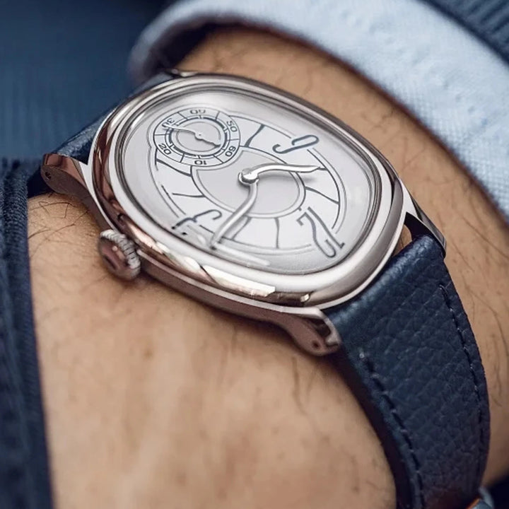 Cushion Off-Center Dress Watch