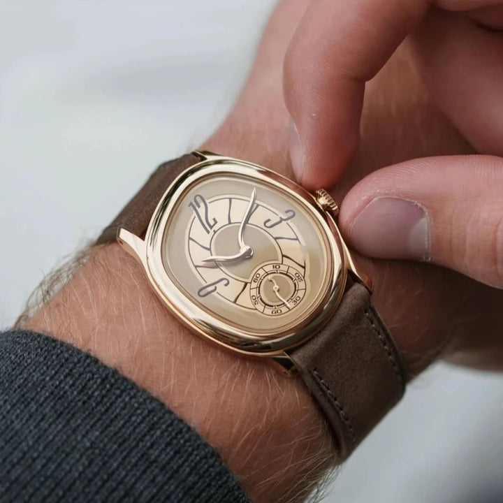 Cushion Off-Center Dress Watch