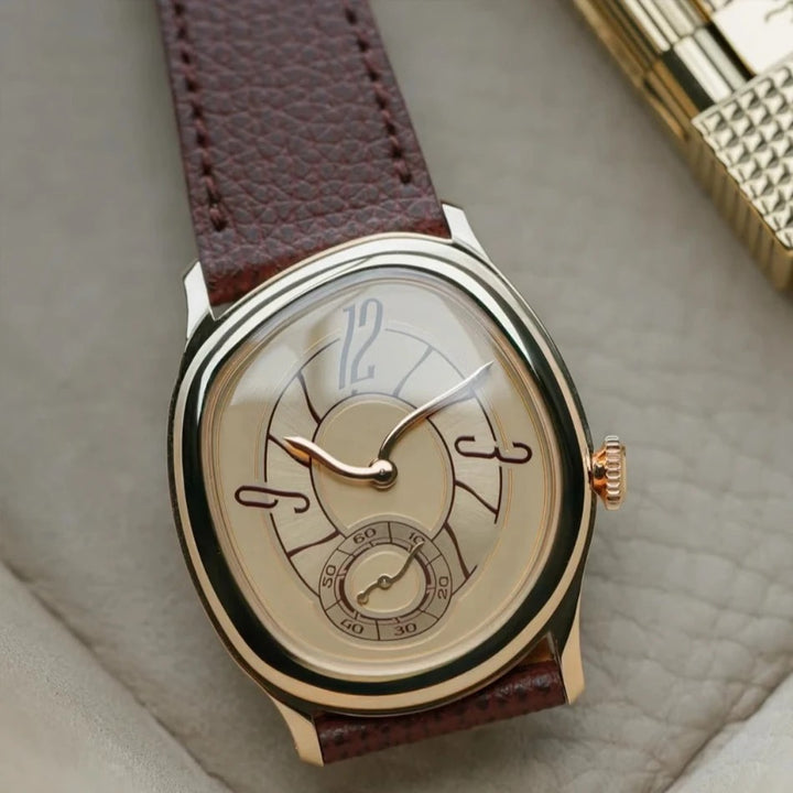 Cushion Off-Center Dress Watch