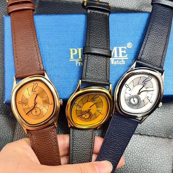 Cushion Off-Center Dress Watch