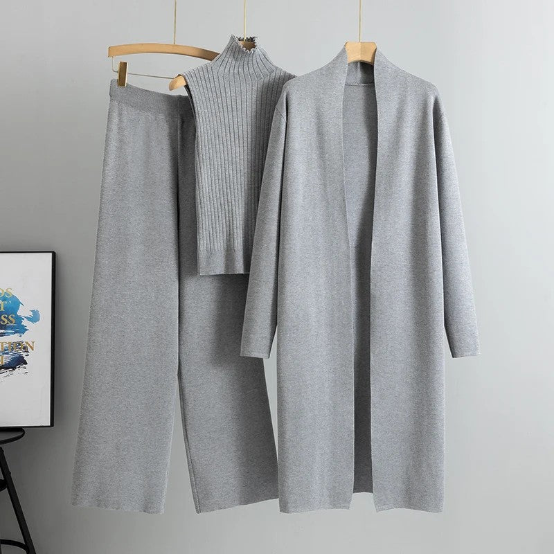 Boardroom Knit Three-Piece