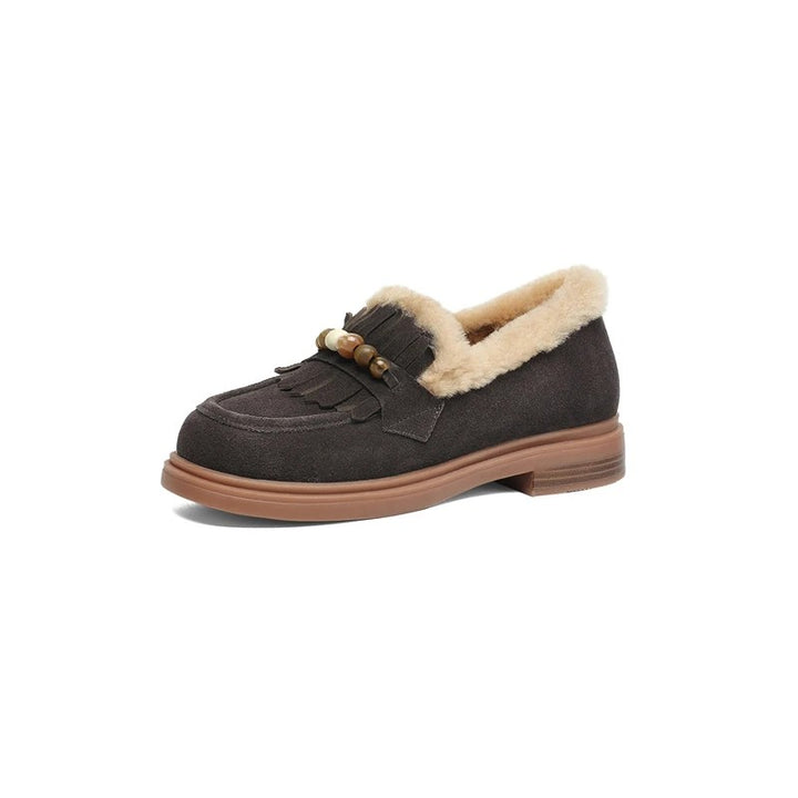 Tassela Shearling Loafers