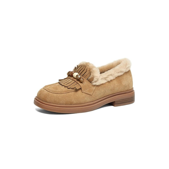 Tassela Shearling Loafers