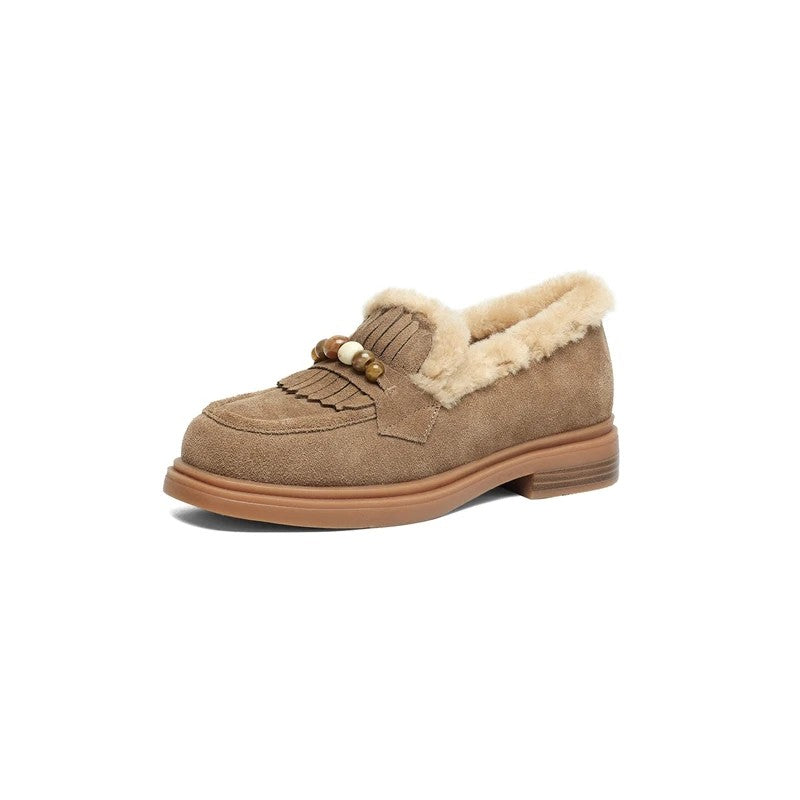 Tassela Shearling Loafers