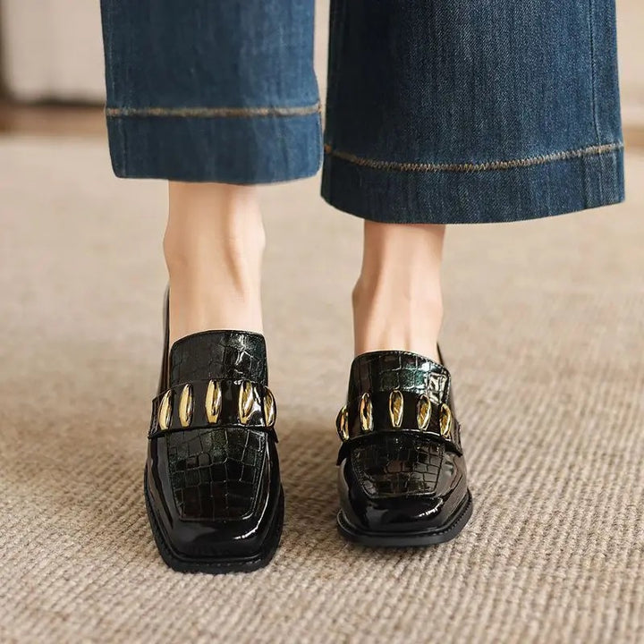 Bardot Buckle Loafers