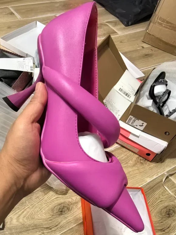 Ondine Twist-Strap Pumps