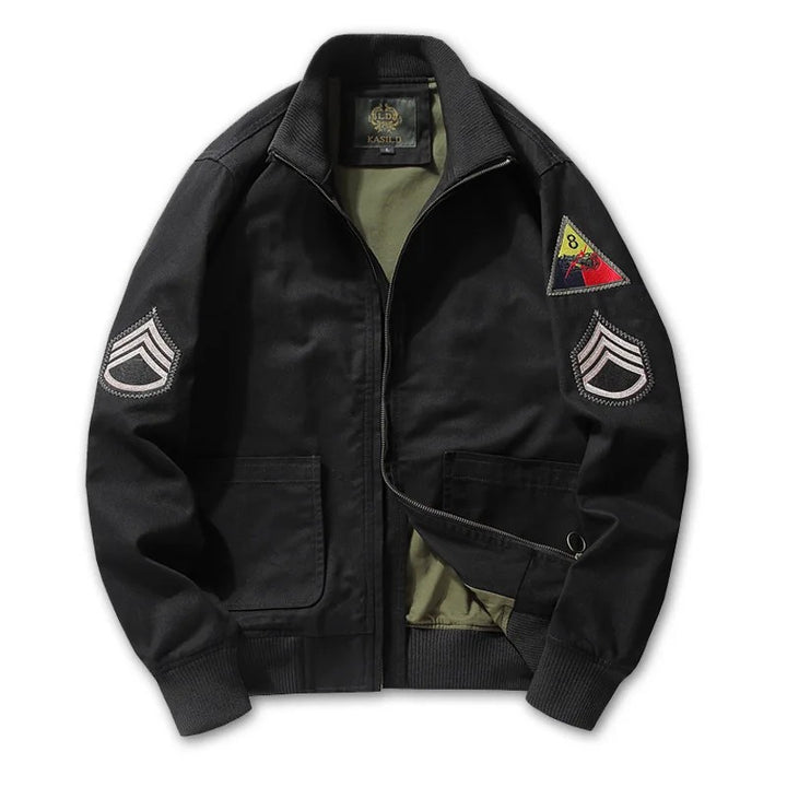Armored Cotton Flight Jacket