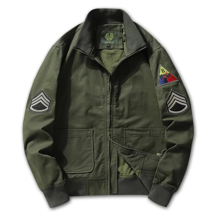 Armored Cotton Flight Jacket