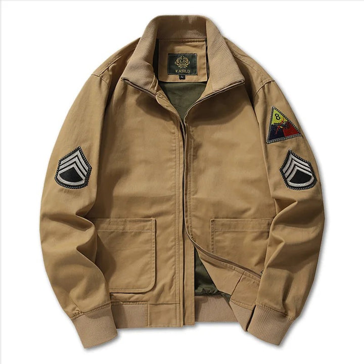 Armored Cotton Flight Jacket