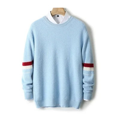 Scholar Striped Wool Sweater
