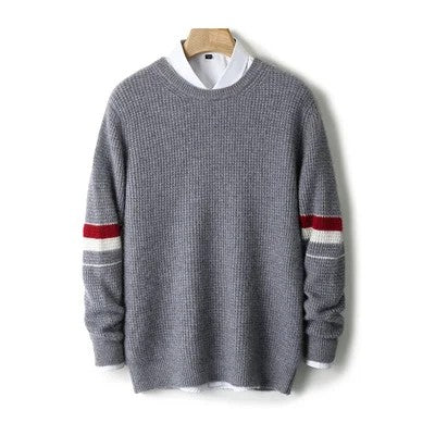 Scholar Striped Wool Sweater