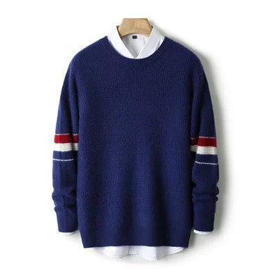 Scholar Striped Wool Sweater