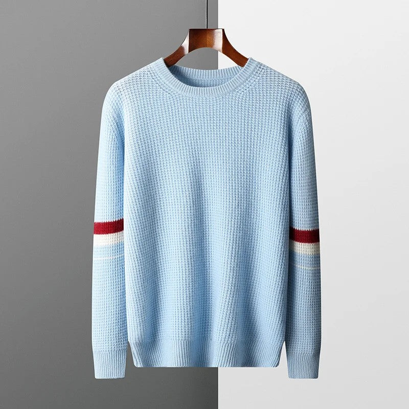 Scholar Striped Wool Sweater