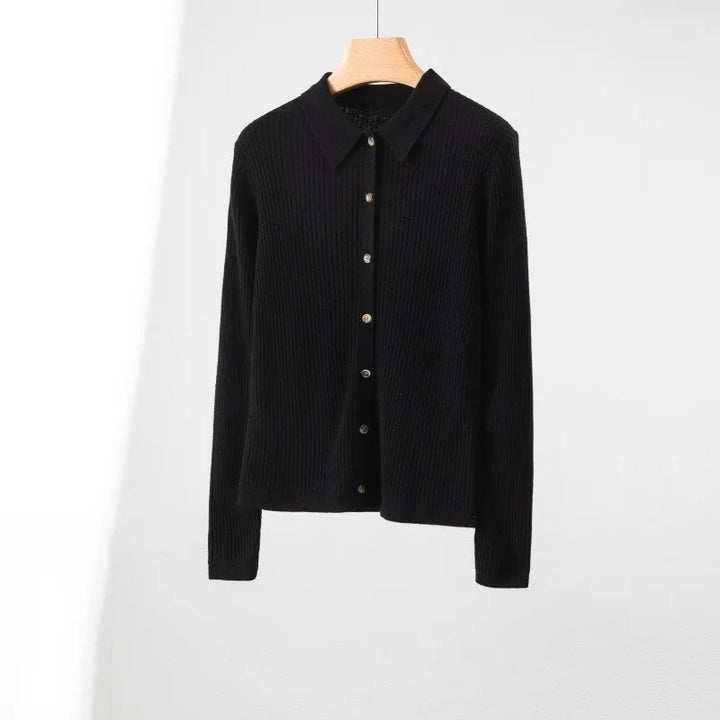 Shepherd Merino Polo Cardigan