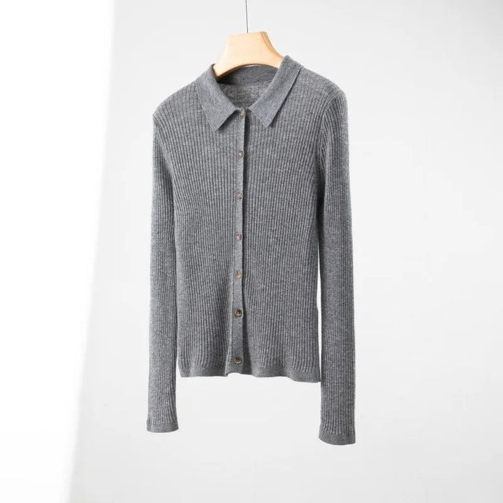 Shepherd Merino Polo Cardigan
