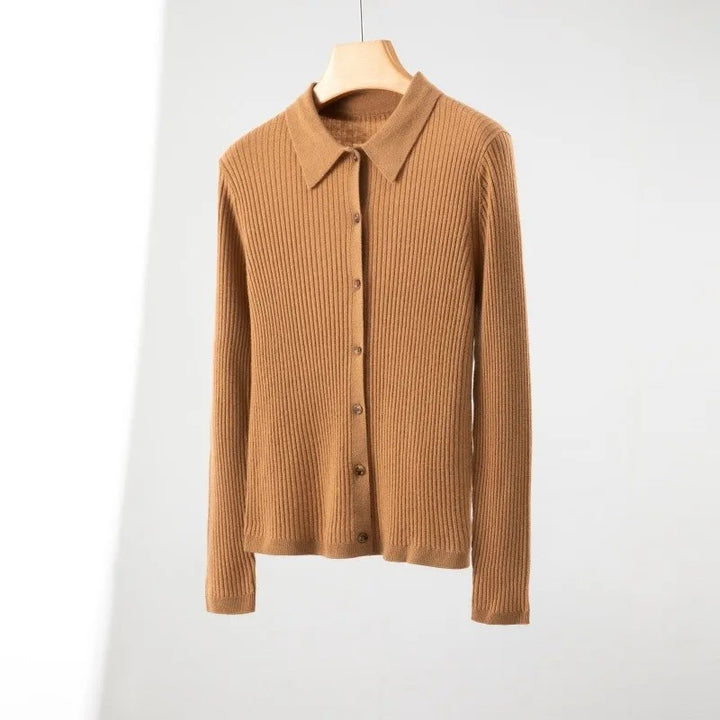 Shepherd Merino Polo Cardigan